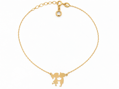 Lantisor Aur 14K Familia - Love from start