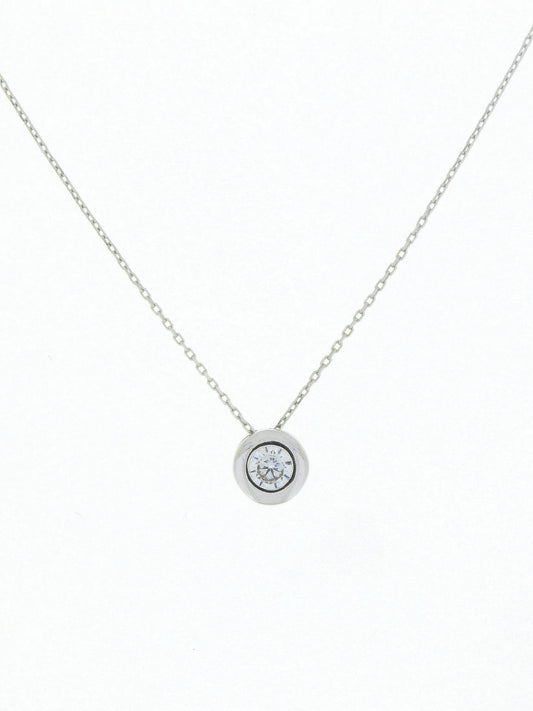 Lantisor Aur Alb "Punct de lumina" - Antonia Gold