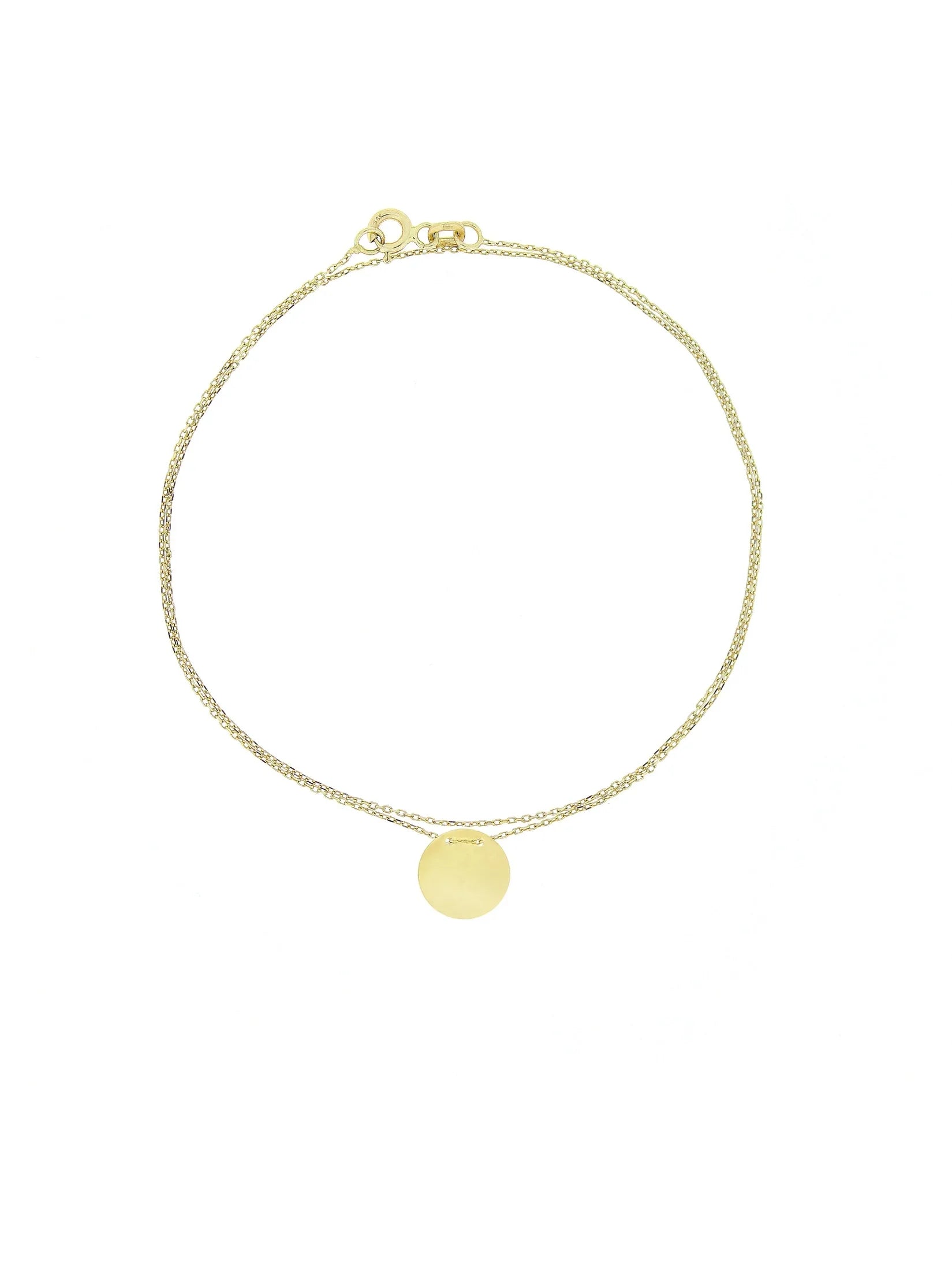 Lantisor Aur Galben cu "Banut" AG230 - Antonia Gold