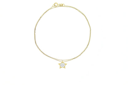 Lantisor "Steaua Punct de Lumina" - Antonia Gold