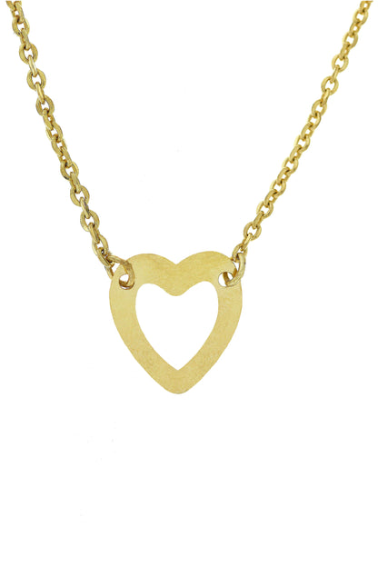 Lantisor "3 Inimioare" - Antonia Gold