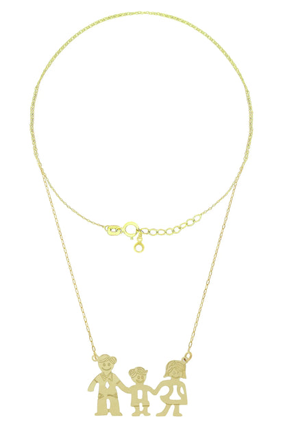 Lantisor Familia - Tata, Mama si Baietel AG226 - Antonia Gold