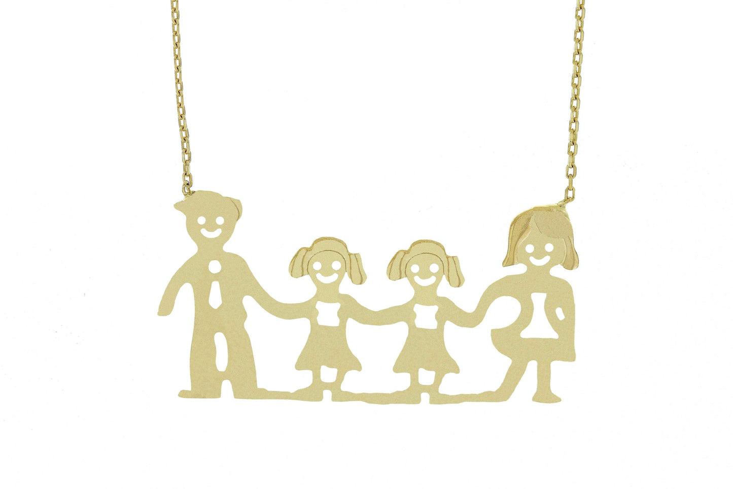 Lantisor familia - TATA, MAMA si 2 fete - Antonia Gold