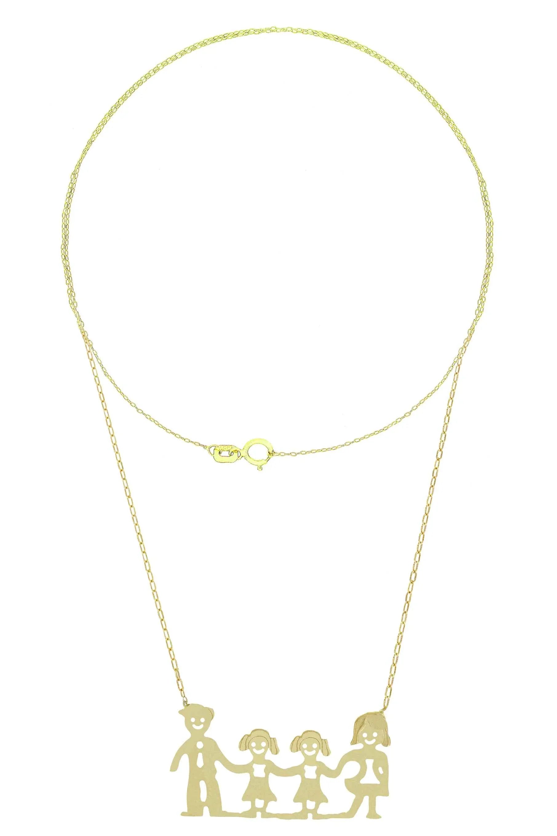 Lantisor familia - TATA, MAMA si 2 fete - Antonia Gold