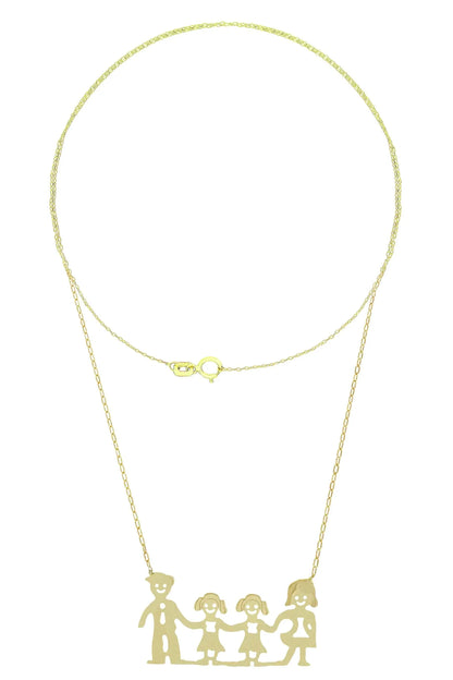 Lantisor familia - TATA, MAMA si 2 fete - Antonia Gold