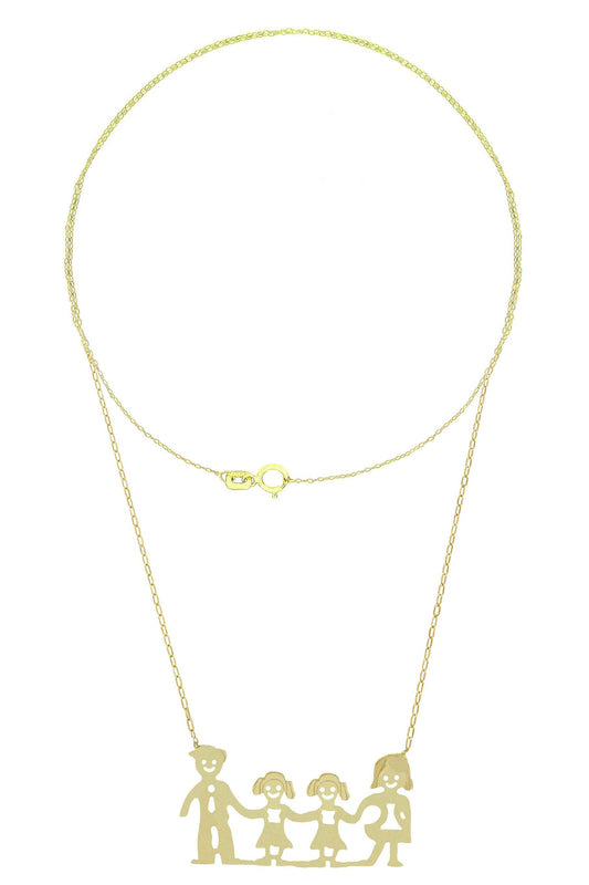 Lantisor familia - TATA, MAMA si 2 fete