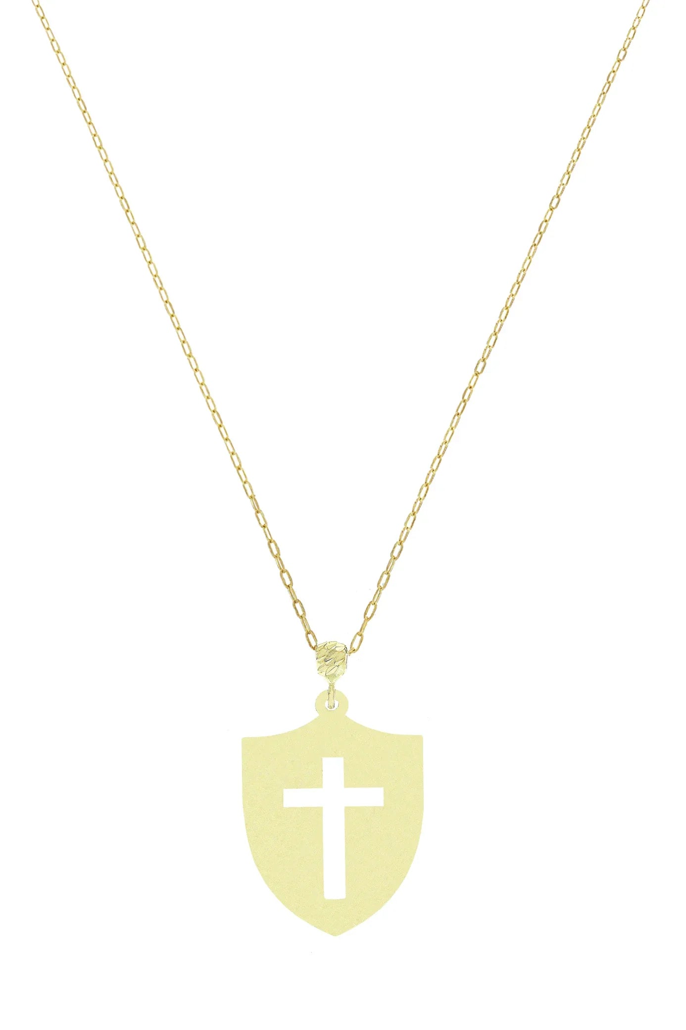 Lantisor "Scut si Cruce" - Antonia Gold