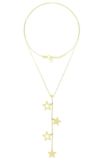 Lantisor "Stelute cazatoare" - Antonia Gold