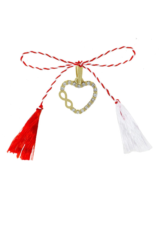 Pandativ martisor "Inima si Infinit" AG064