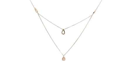 Lantisor Aur Galben "3 lacrimi" AG278 - Antonia Gold