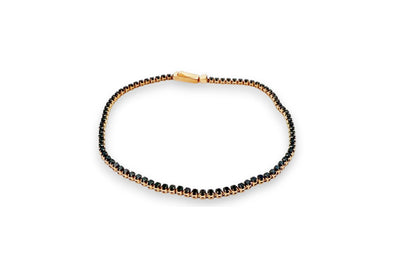 Bratara Tennis aur galben - P. Negre - Antonia Gold