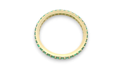 Inel Tenis aur galben - P. Verzi - Antonia Gold