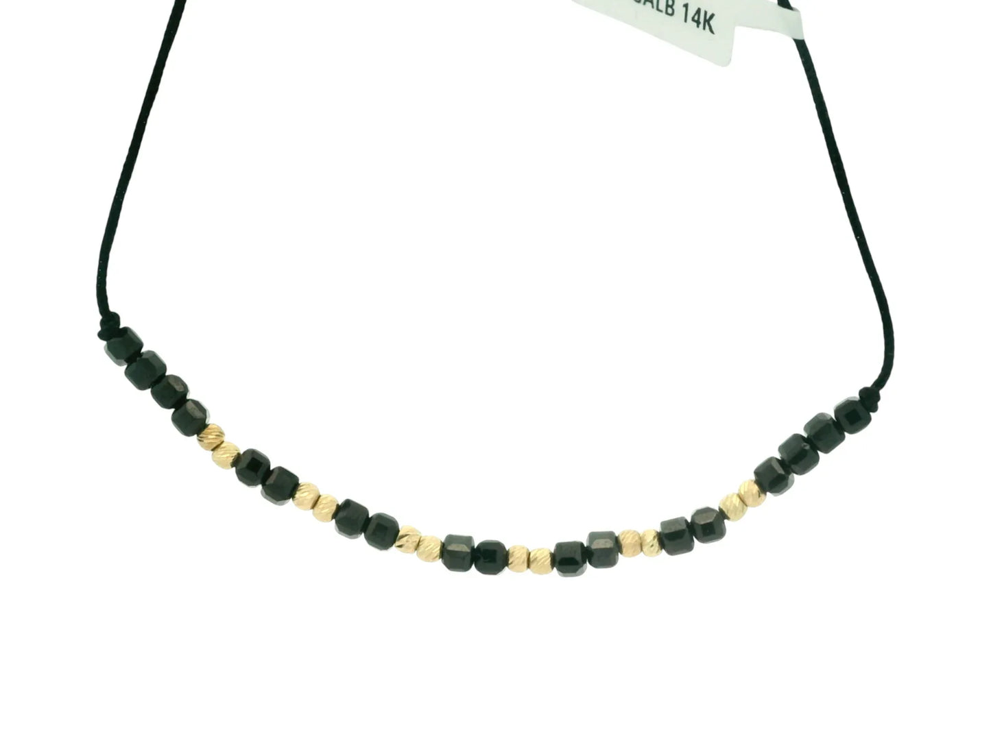 Bratara snur Pietre Onix AG026 - Antonia Gold