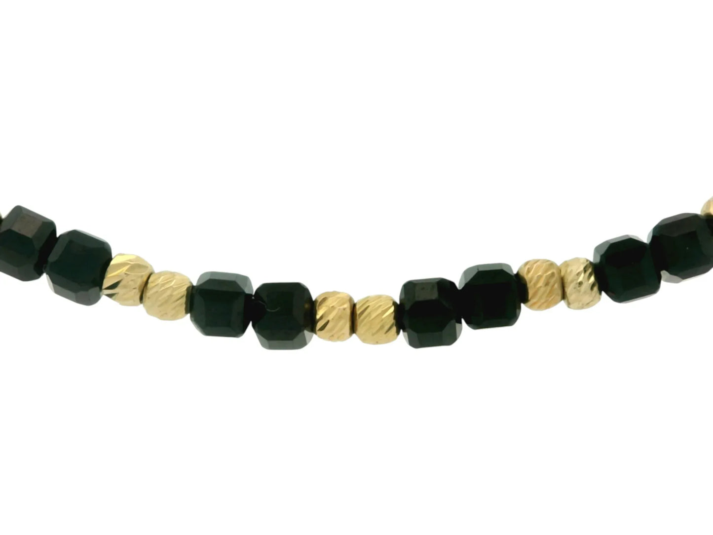 Bratara snur Pietre Onix AG026 - Antonia Gold