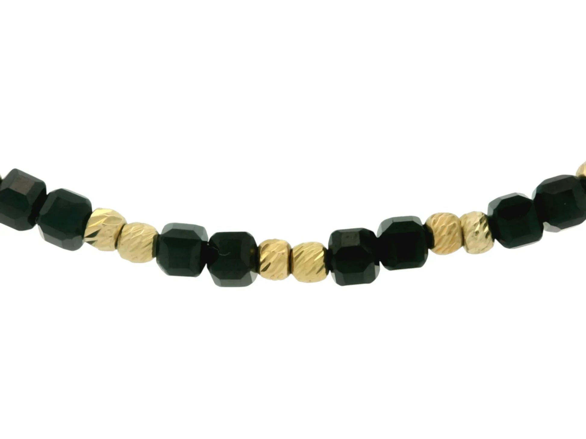 Bratara snur Pietre Onix AG026 - Antonia Gold