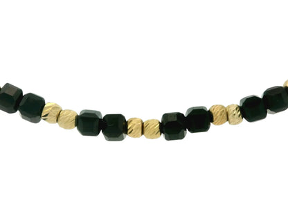 Bratara snur Pietre Onix AG026 - Antonia Gold