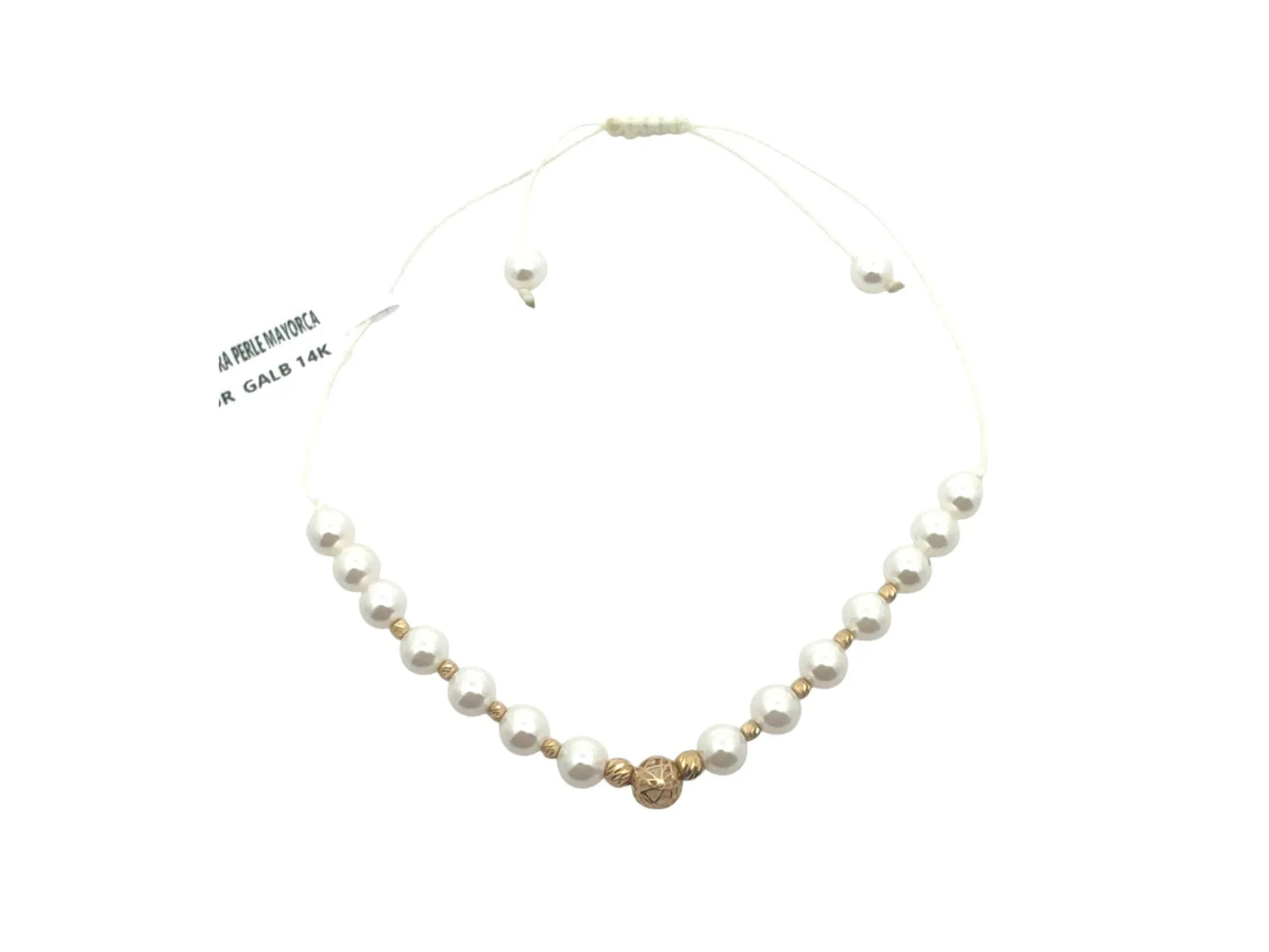 Bratara snur Perle de Mallorca AG041 - Antonia Gold