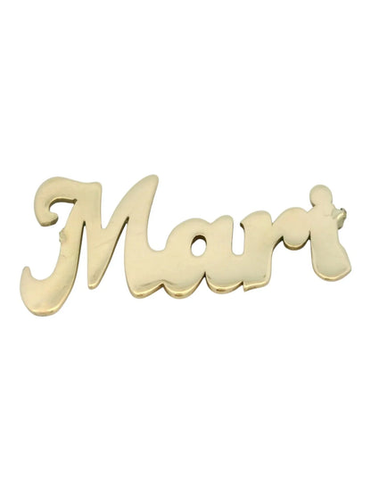 Nume din Aur "MARI" fara lantisor - Antonia Gold