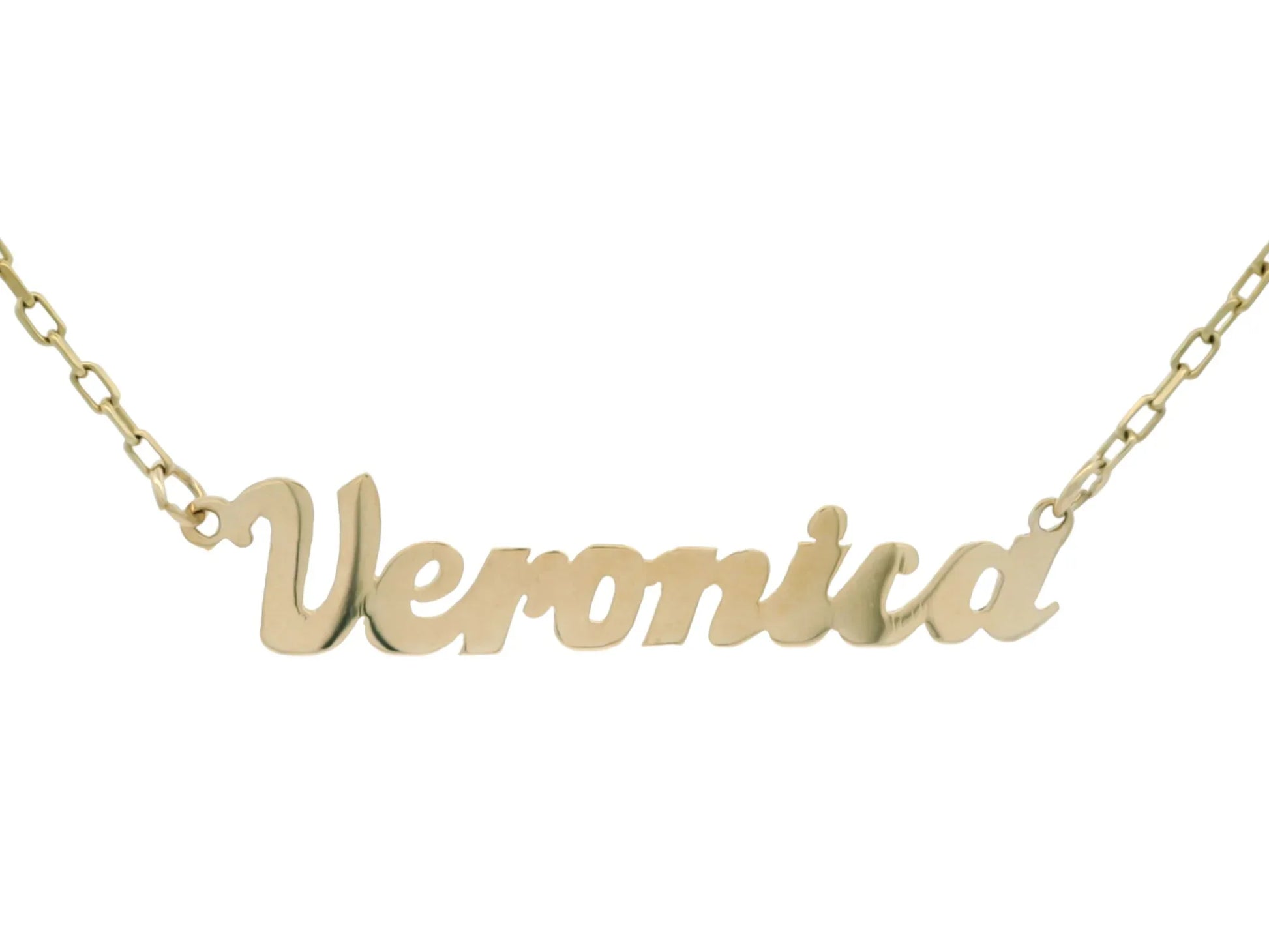 Nume din Aur "VERONICA" cu lantisor - Antonia Gold