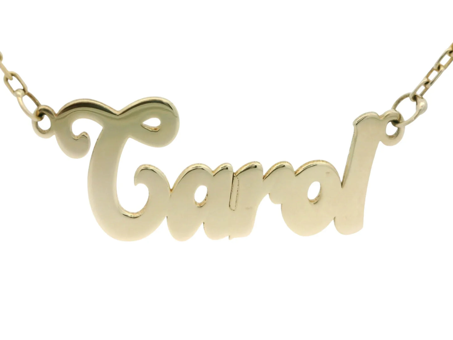 Nume din Aur "CAROL" cu lantisor - Antonia Gold
