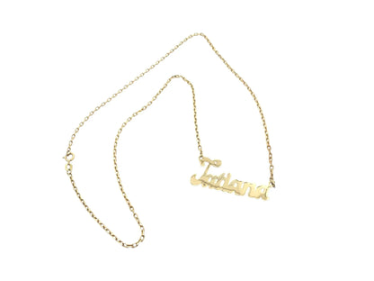 Nume din Aur "TATIANA" cu lantisor - Antonia Gold