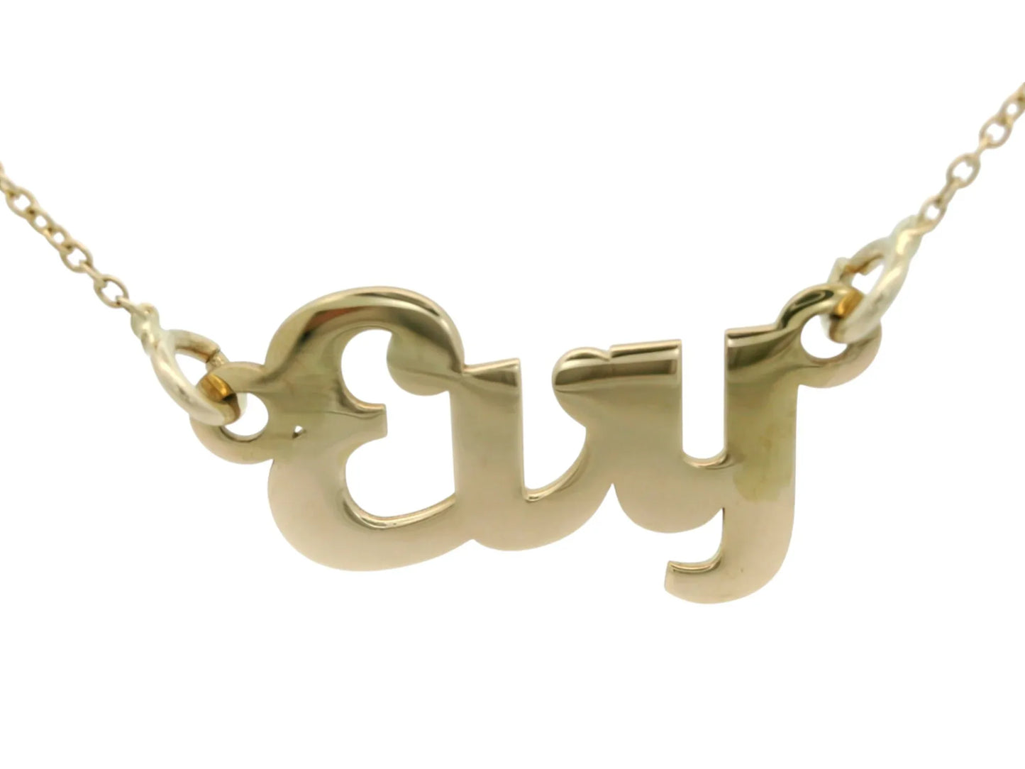 Nume din Aur "EVY" cu lantisor - Antonia Gold