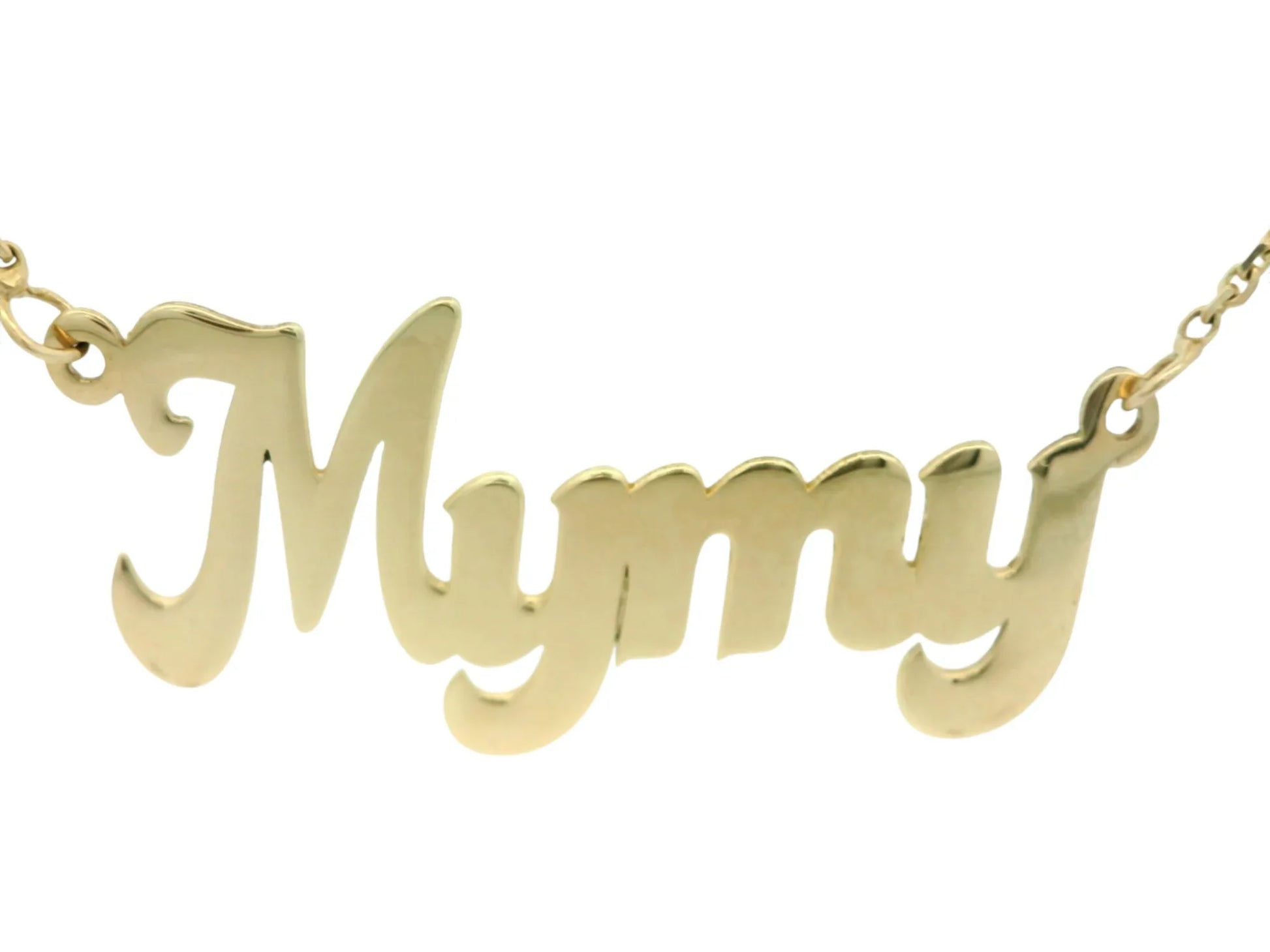 Nume din Aur "MYMY" cu lantisor - Antonia Gold