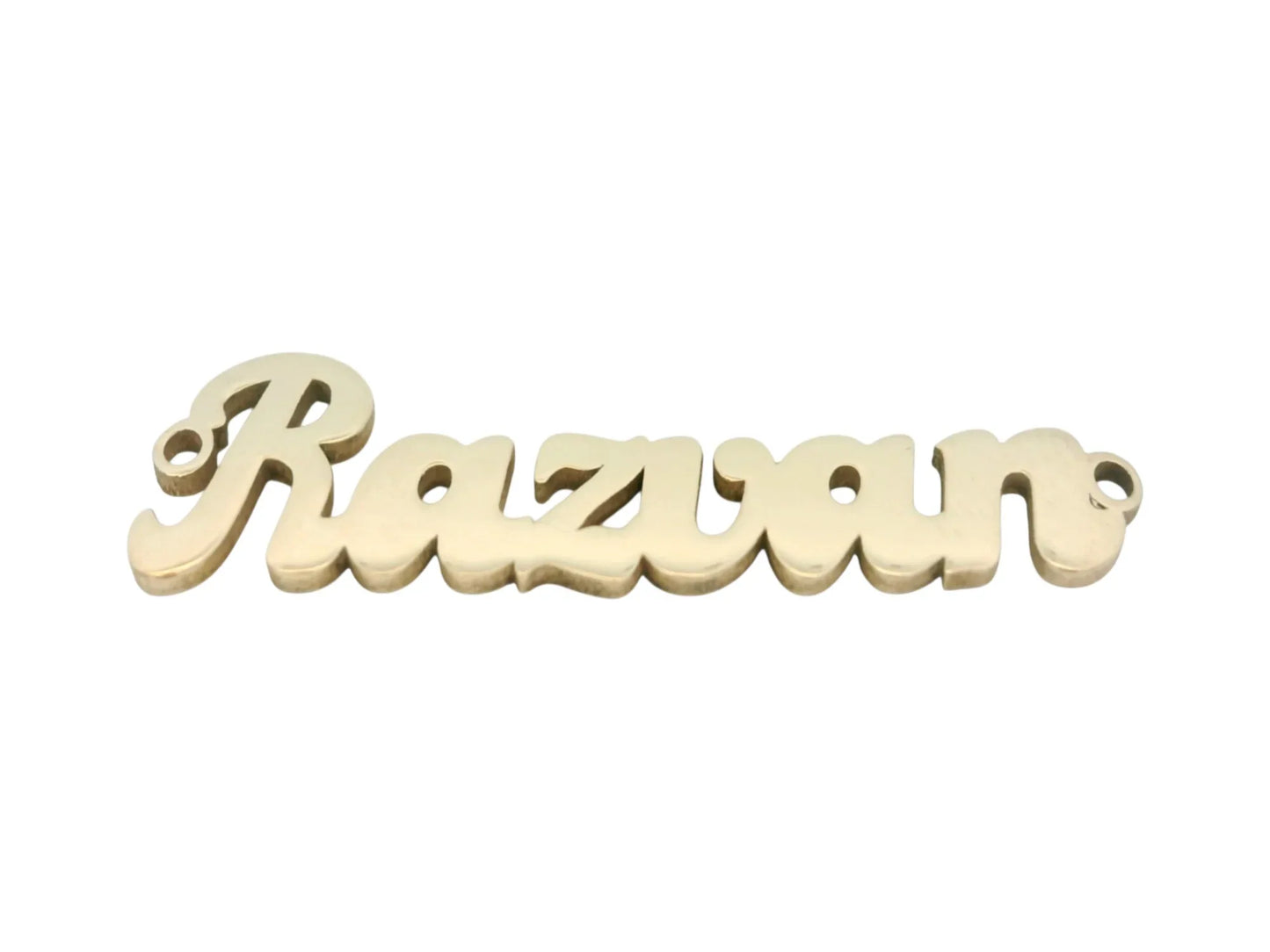 Nume din Aur "RAZVAN" fara lantisor - Antonia Gold