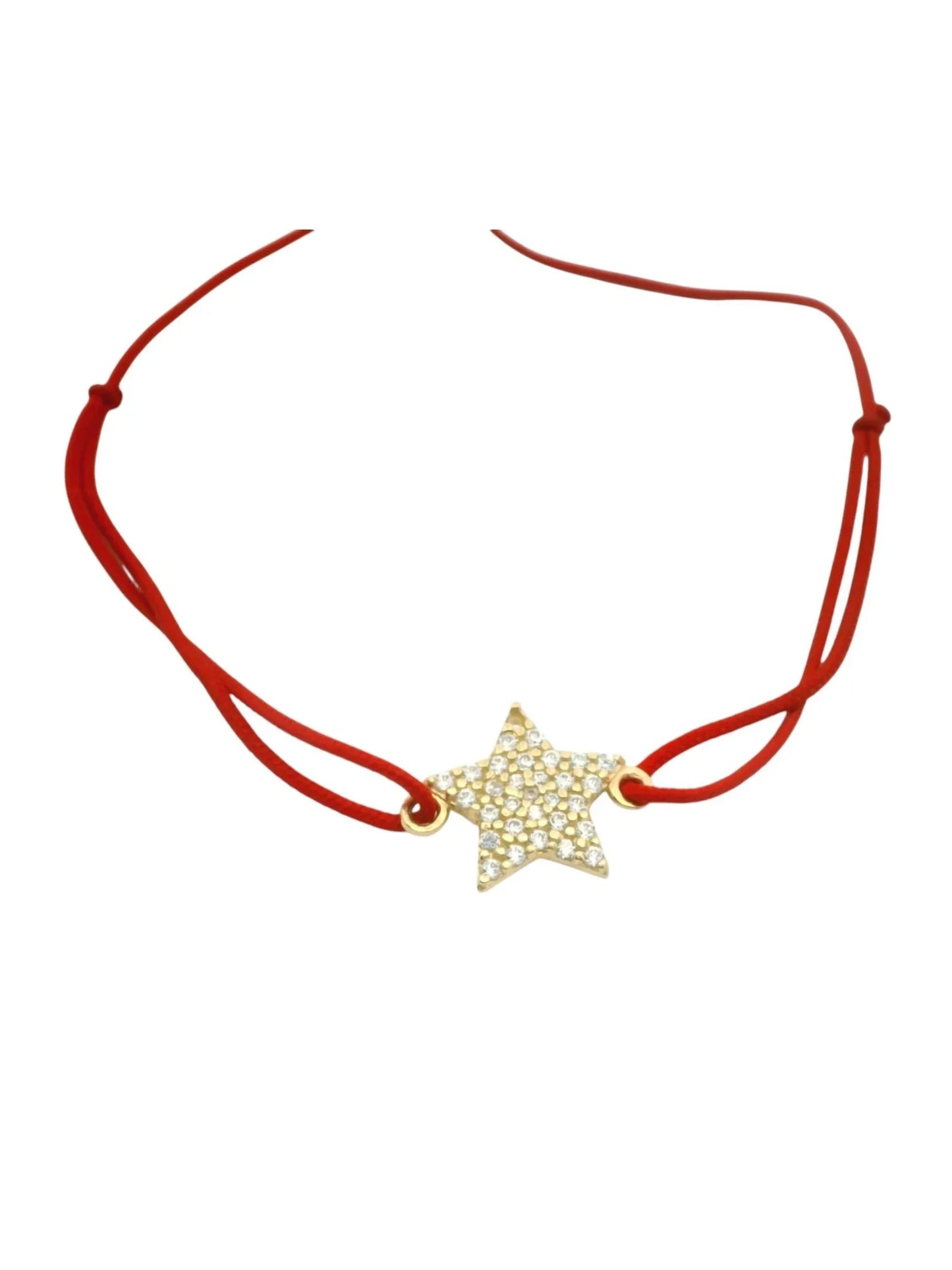 Bratara Snur "Stea cu pietricele" - Antonia Gold