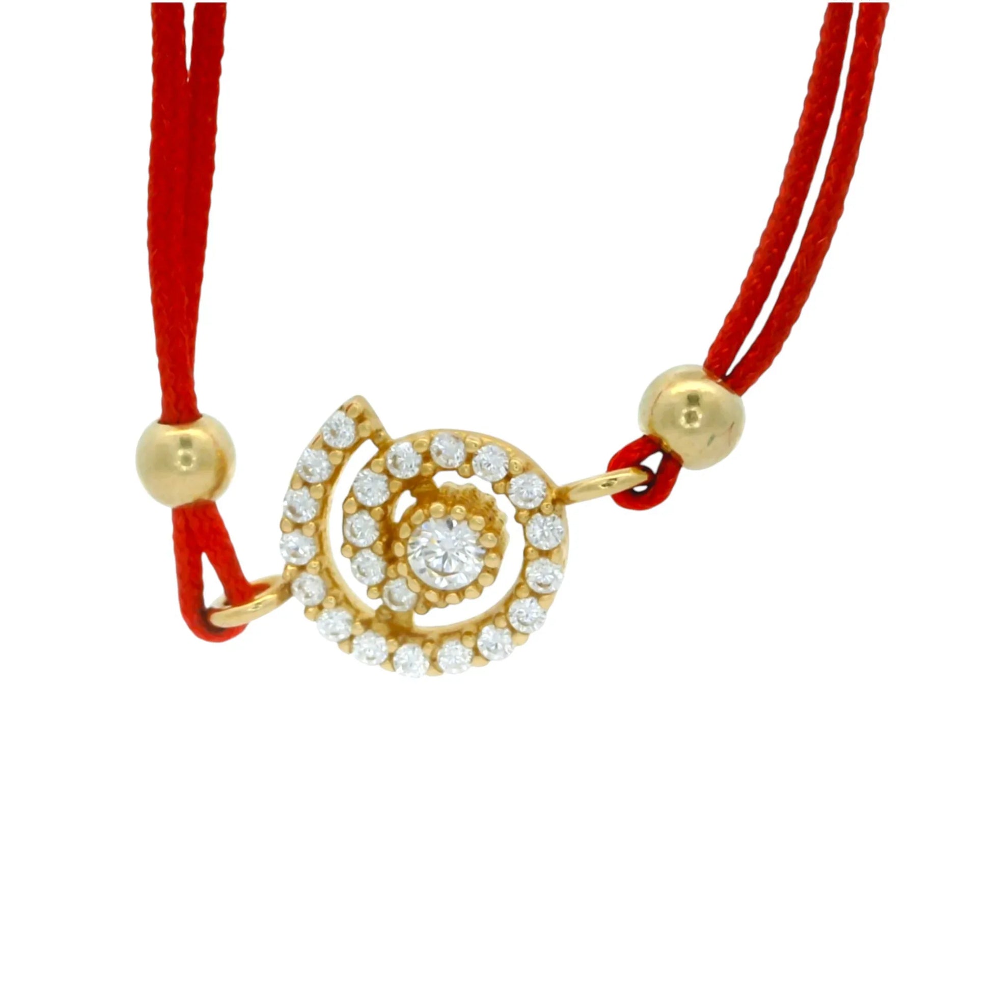 Bratara Snur "Spirala cu pietricele" - Antonia Gold