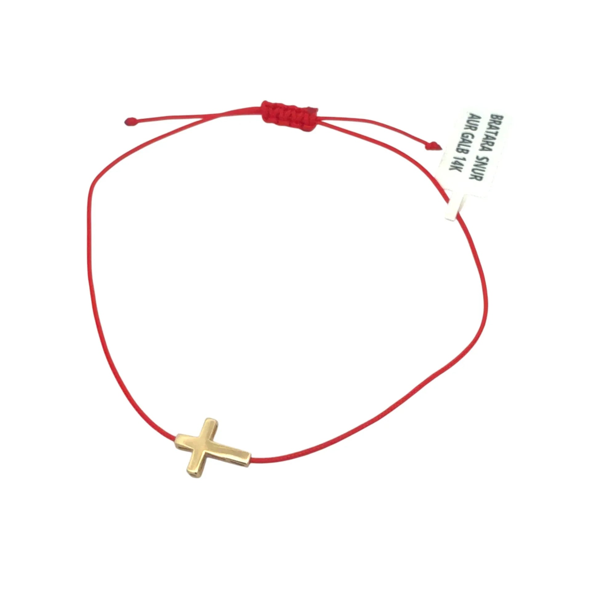 Bratara Snur "Cruciulita simpla" - Antonia Gold