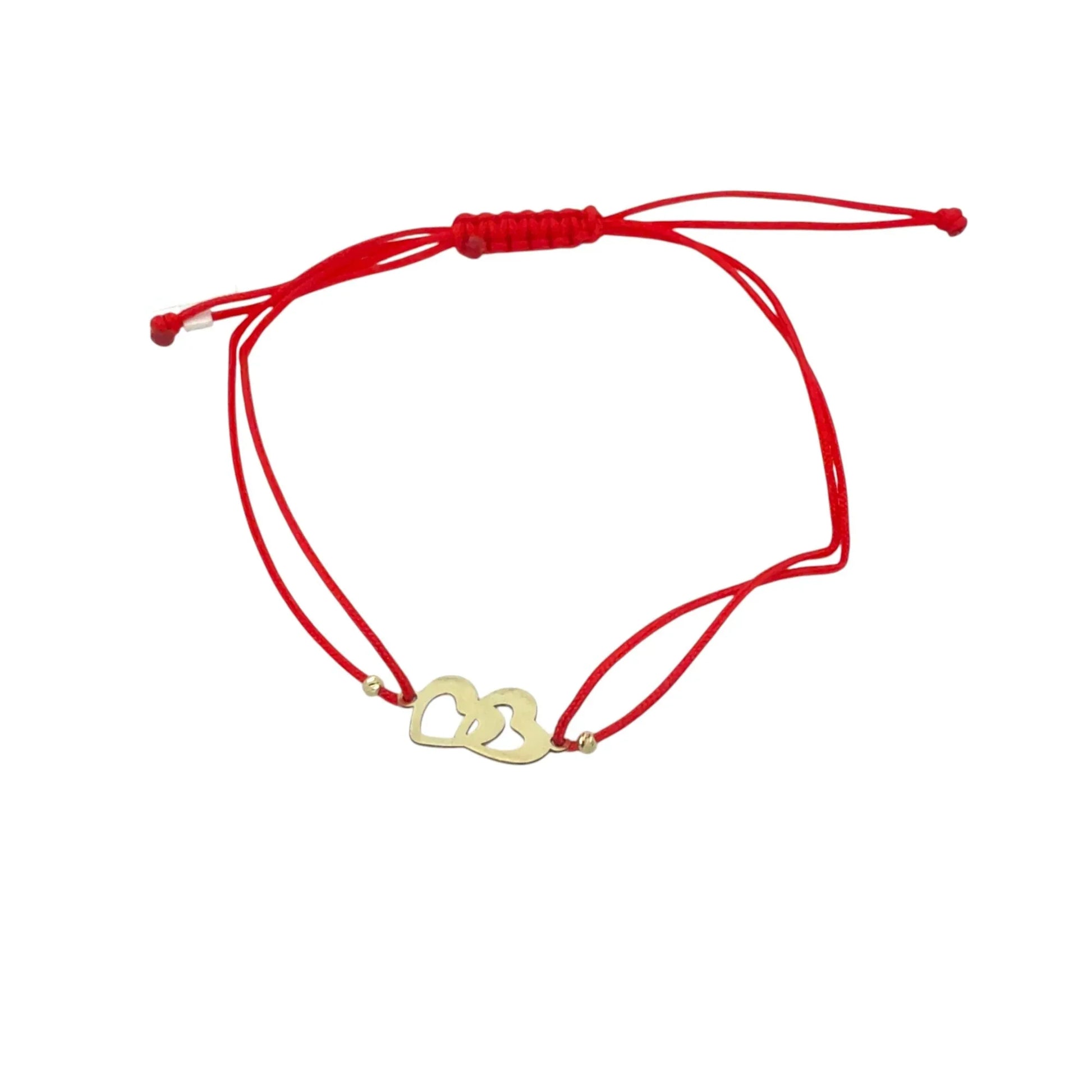 Bratara Snur "2 Inimi cu 2 bilute" - Antonia Gold