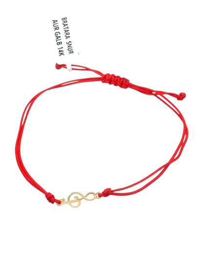 Bratara Snur "Cheia SOL" - Antonia Gold