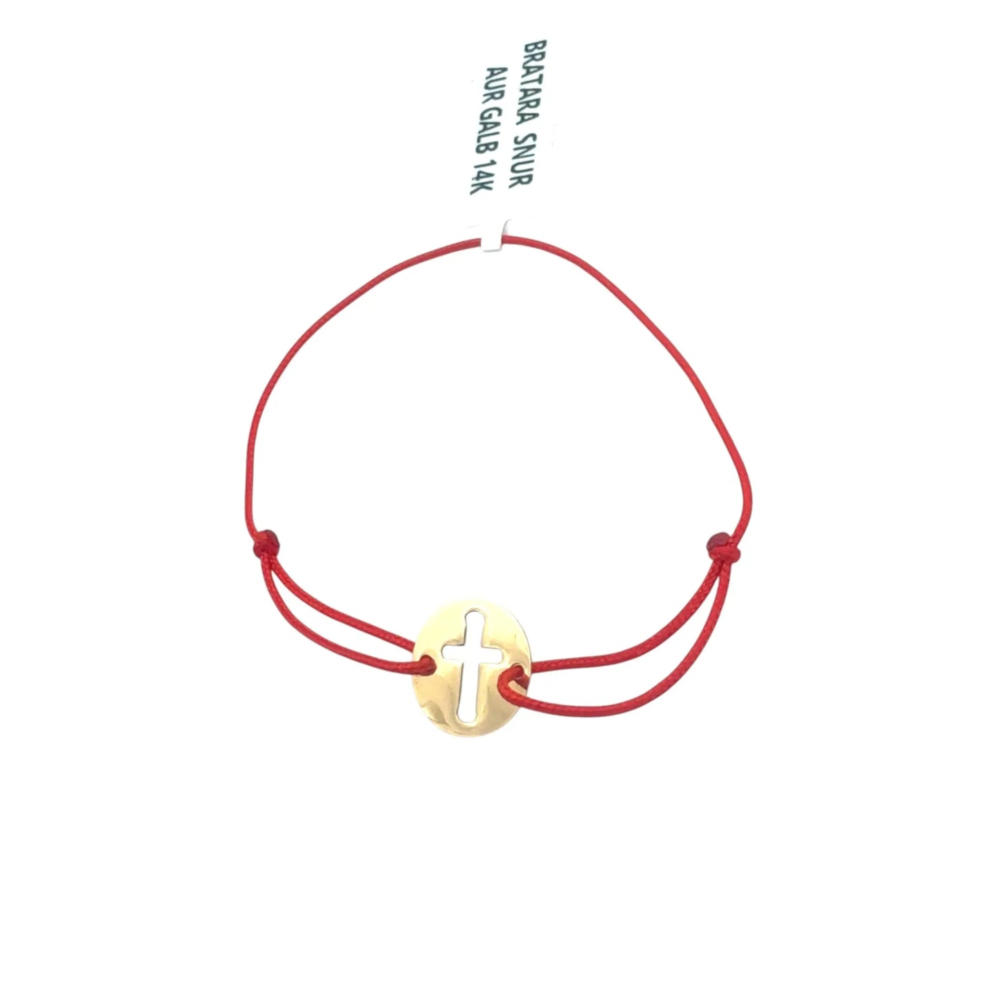 Bratara Snur "Banut si Cruce interioara" - Antonia Gold