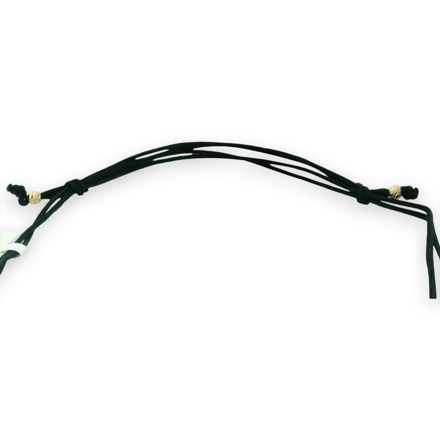 Bratara snur negru "Infinit si inimioara" AG080N