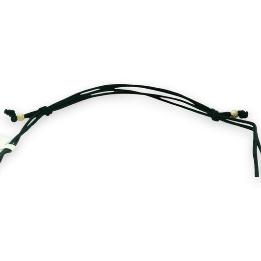 Bratara snur negru "Infinit si inimioara" AG080N