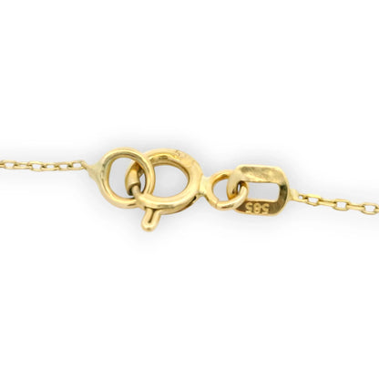 Lantisor Aur Galben cu "Banut" AG178 - Antonia Gold