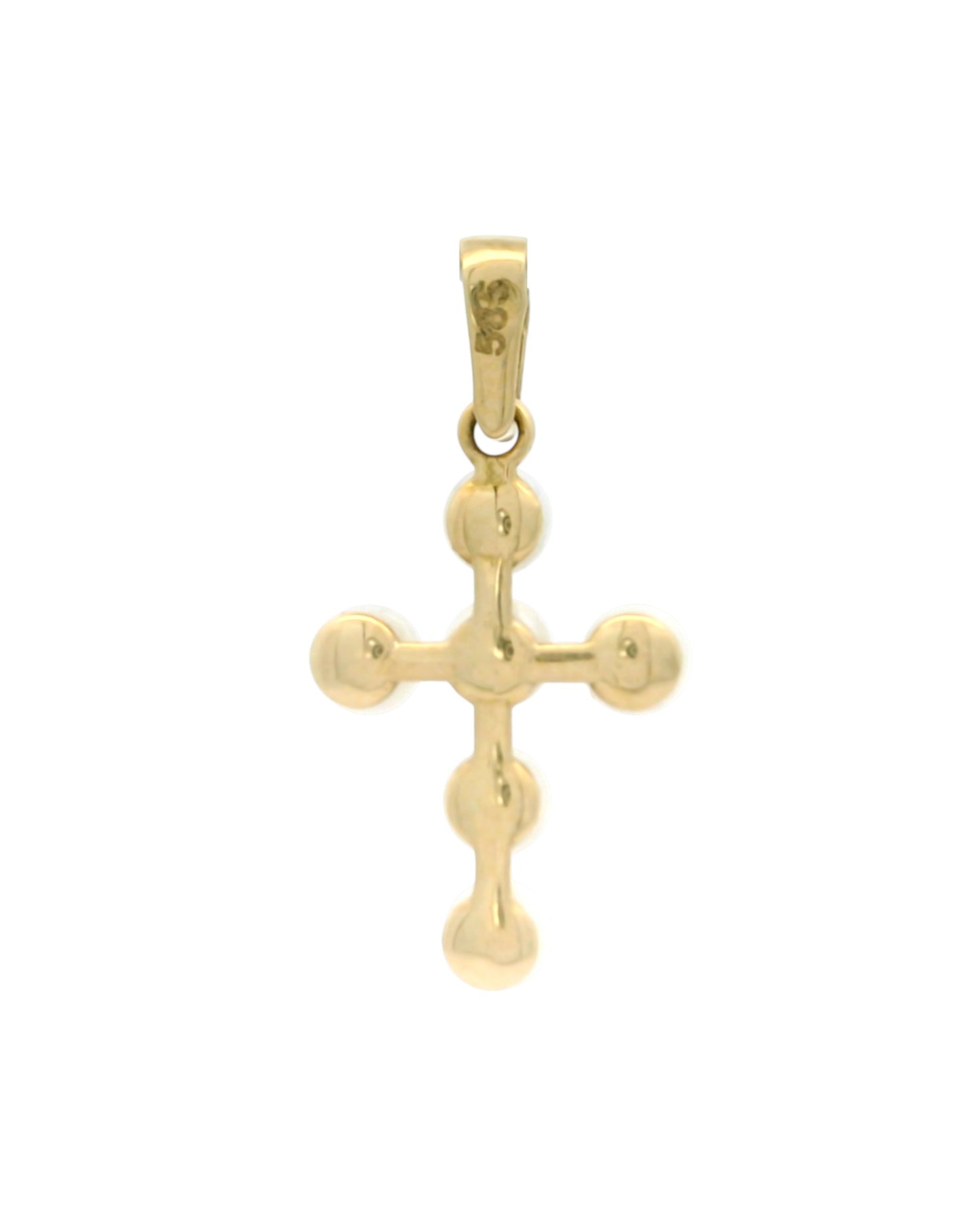Pandantiv Aur 14K Pearl Relif