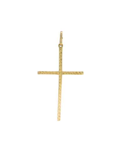 Pandantiv Cruciulita Aur 14K cu pietre Negre AG139PNZ
