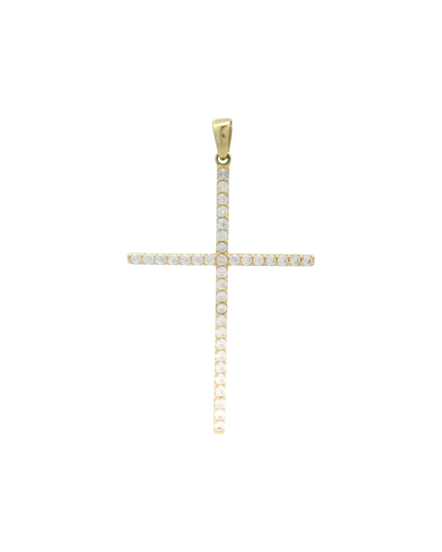 Pandantiv Cruciulita Aur 14K cu pietre AG218PAZ