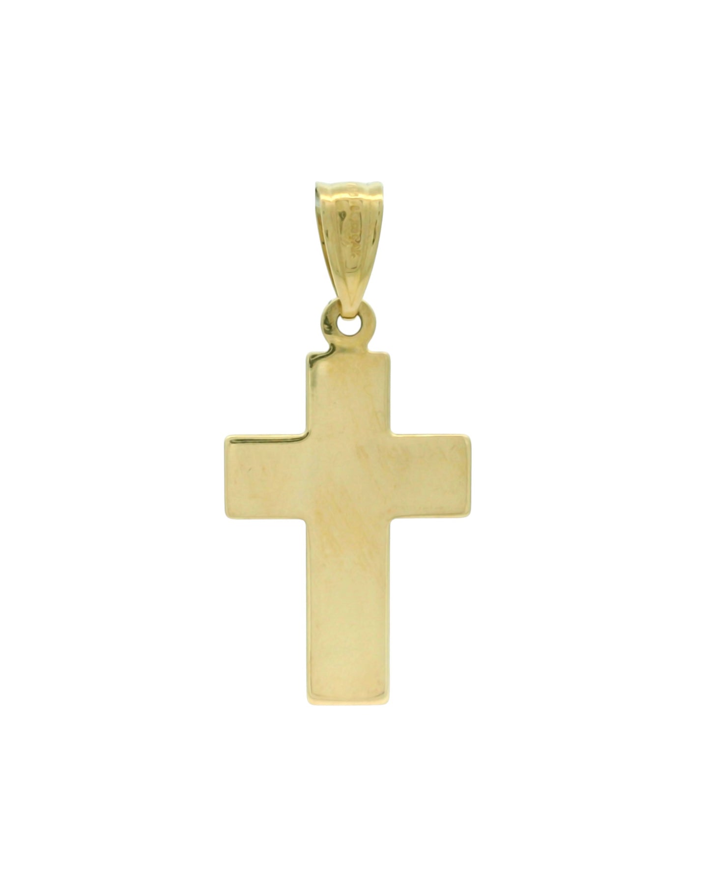 Pandantiv Cruciulita Aur 14K si Iisus AG117