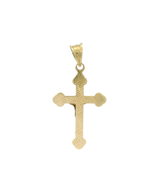 Pandantiv Cruciulita Aur 14K si Iisus AG086