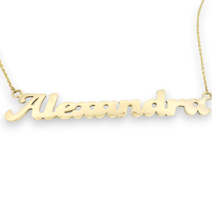Nume din Aur "ALEXANDRA" cu lantisor
