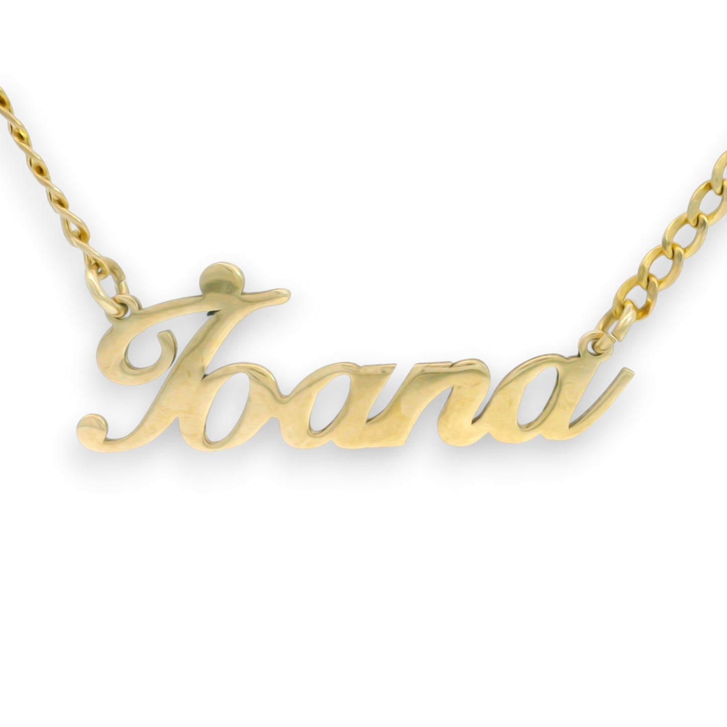 Nume din Aur "IOANA" cu lantisor