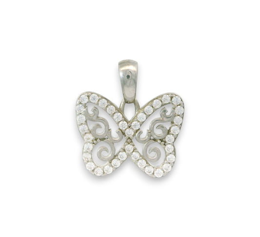 Pandantiv din Argint „Fluture Elegant”