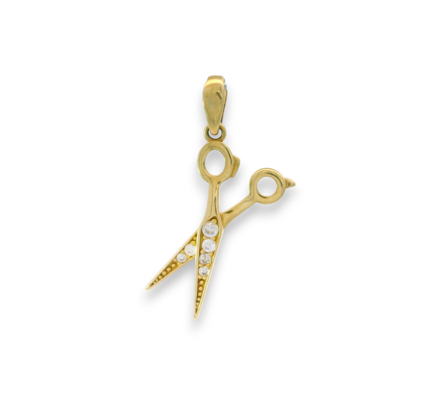 Pandantiv din aur „Foarfecă Barber”