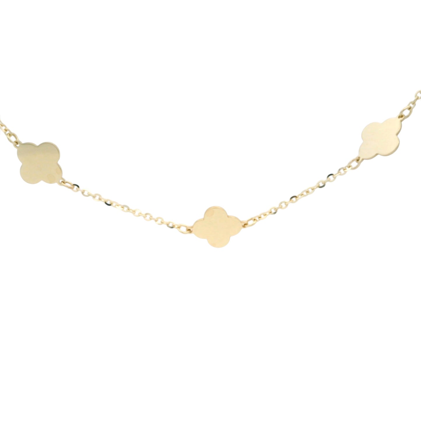 Lantisor delicat cu elemente geometrice