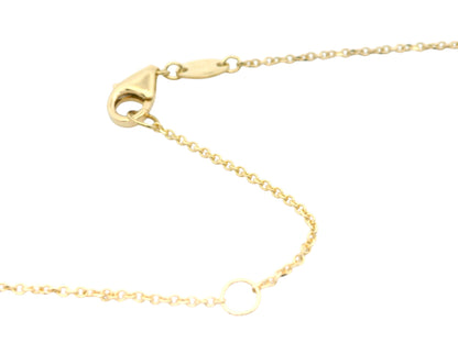 Lantisor aur 14 k cu cruciulite