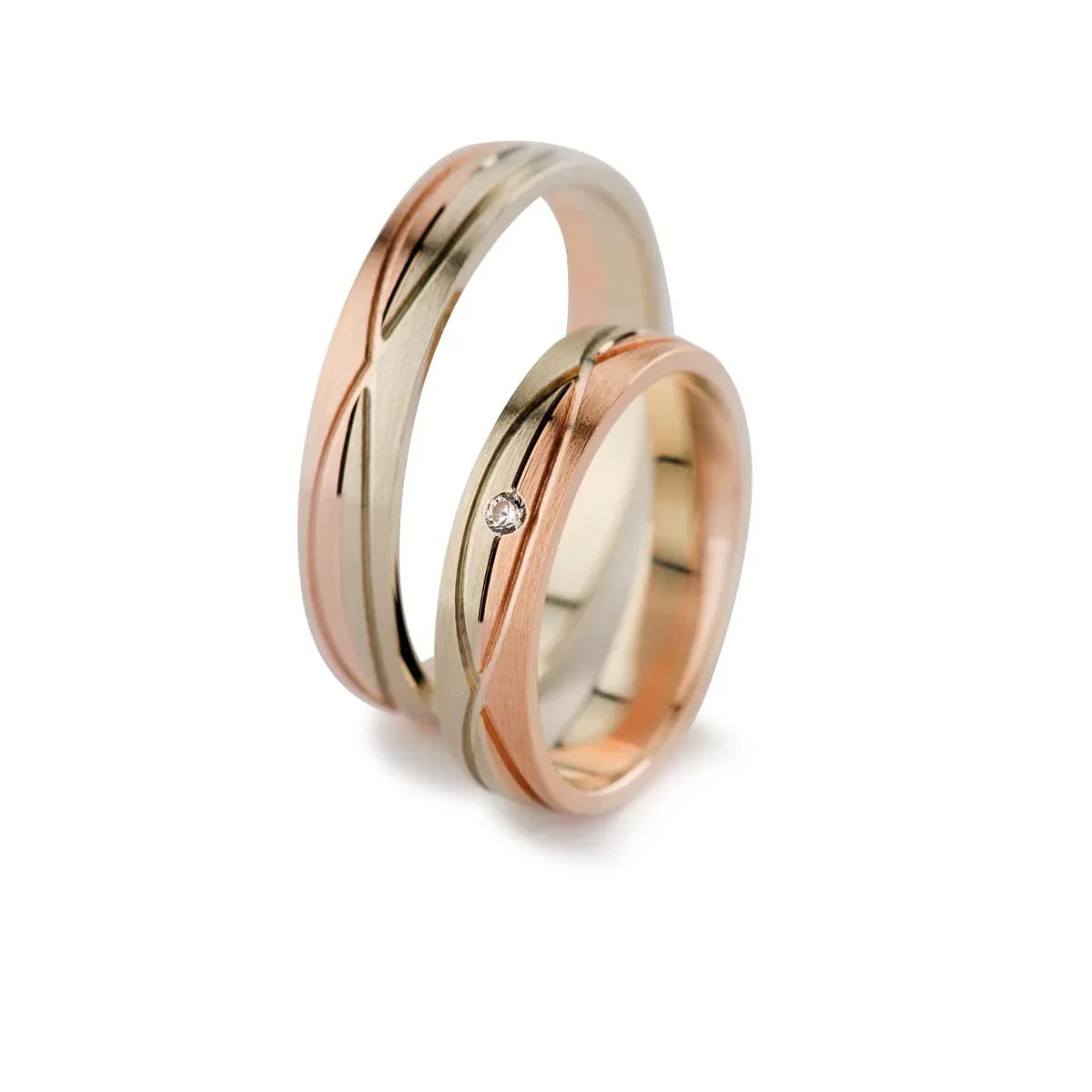 Verigheta V312 - 1 Diamant - Antonia Gold