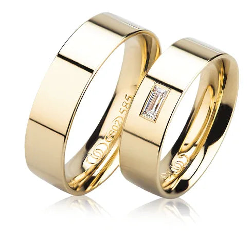 Verigheta V401 - 1 Diamant - Antonia Gold